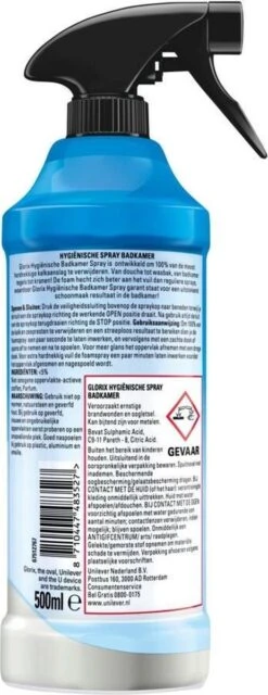 Glorix Hygiënische Badkamer Foamspray - 6 X 500 Ml - Voordeelverpakking -Winkel Voor Schoonmaakartikelen 463x1200 4