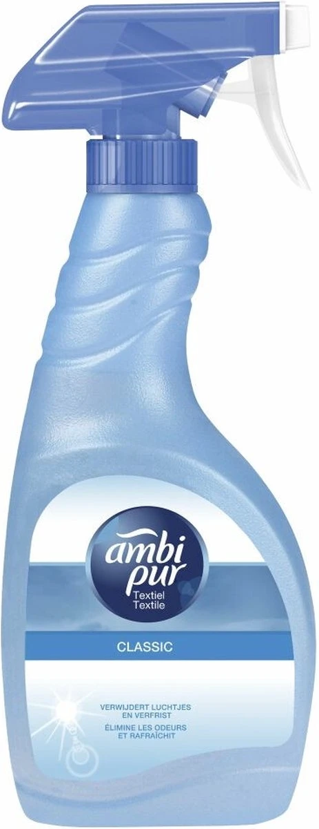 Ambi Pur Classic - 500ml - 8 stuks - Textielverfrisser Ambi Pur Classic - 500ml - 8 Stuks - Textielverfrisser -Winkel Voor Schoonmaakartikelen