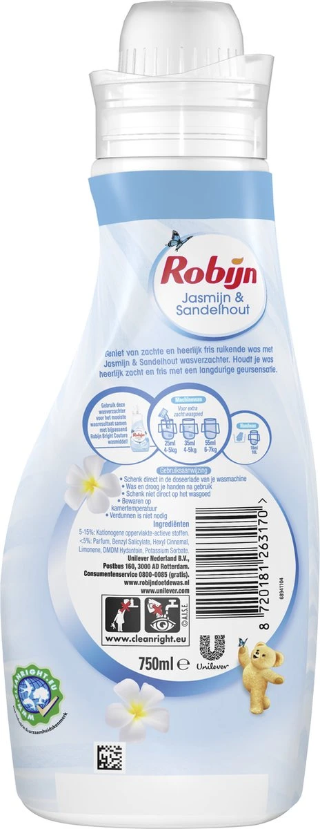 Robijn Jasmijn & Sandelhout Wasverzachter - 8 x 30 wasbeurten- Voordeelverpakking Robijn Jasmijn & Sandelhout Wasverzachter - 8 X 30 Wasbeurten- Voordeelverpakking -Winkel Voor Schoonmaakartikelen 464x1200 6