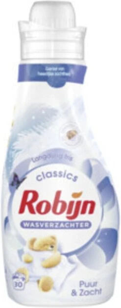 Robijn Puur & Zacht Wasverzachter - 8 X 30 Wasbeurten - Voordeelverpakking -Winkel Voor Schoonmaakartikelen 471x1200 2