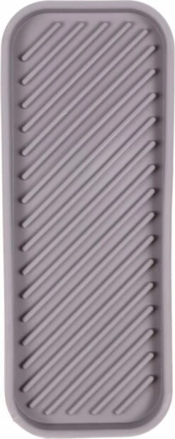 Benson Afdruipmat - Siliconen - 23.5 X 9.5 Cm - Grijs -Winkel Voor Schoonmaakartikelen 478x1200 10