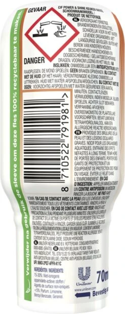 Cif CleanBoost Power & Shine Keuken Ecorefill Capsules - 10 X 70 Ml - Voordeelverpakking 4 Cif CleanBoost Power & Shine Keuken Ecorefill Capsules - 10 X 70 Ml - Voordeelverpakking -Winkel Voor Schoonmaakartikelen 478x1200 7