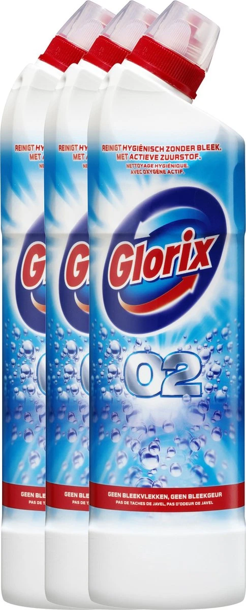 Glorix Bleek O2 - 750 ml - Toiletreiniger - 3 stuks - Voordeelverpakking Glorix Bleek O2 - 750 Ml - Toiletreiniger - 3 Stuks - Voordeelverpakking -Winkel Voor Schoonmaakartikelen 484x1200 4