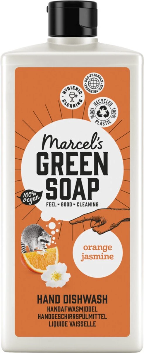 Marcel's Green Soap Afwasmiddel Sinaasappel & Jasmijn - 500 ml Marcel's Green Soap Afwasmiddel Sinaasappel & Jasmijn - 500 Ml -Winkel Voor Schoonmaakartikelen 492x1200 2