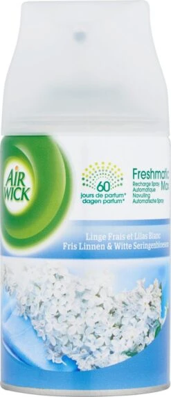 AIRWICK Freshmatic Automatische Spray Refill Frisse Linnen & Witte Bloemen Krimp - (3x250ml) -Winkel Voor Schoonmaakartikelen 519x1200 4