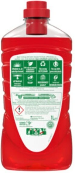 Ajax® Ajax Allesreiniger Fete De Fleur Rode Bloemen 1 Liter -Winkel Voor Schoonmaakartikelen 524x1200