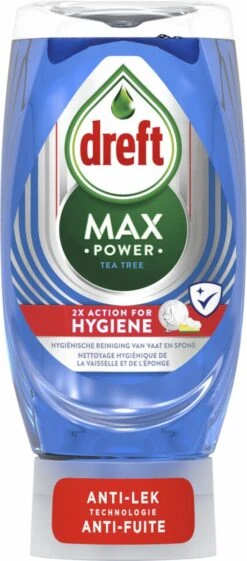 8x Dreft Max Power Afwasmiddel Extra Hygiëne 370 Ml -Winkel Voor Schoonmaakartikelen 528x1200 3