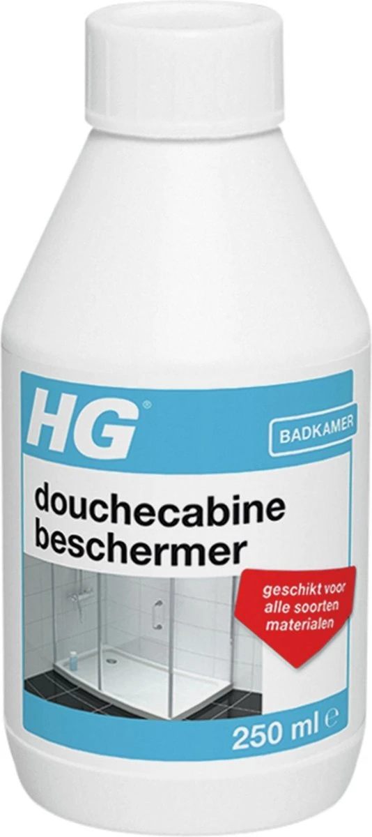 HG douchecabine beschermer - 250ml - voor alle soorten materialen HG Douchecabine Beschermer - 250ml - Voor Alle Soorten Materialen -Winkel Voor Schoonmaakartikelen