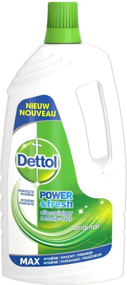 Dettol Allesreiniger Power & Fresh - Original - 1.5 L Dettol Allesreiniger Power & Fresh - Original - 1.5 L -Winkel Voor Schoonmaakartikelen