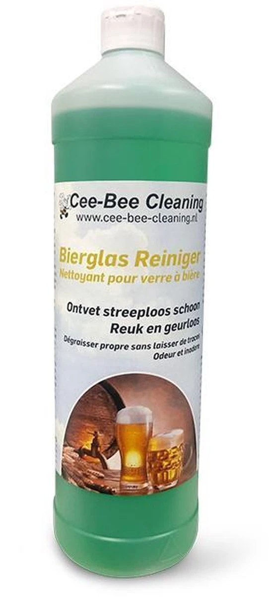 Bierglas Reiniger - 1 flacon - 1 liter - Spoelmiddel - Glazen spoelmiddel Bierglas Reiniger - 1 Flacon - 1 Liter - Spoelmiddel - Glazen Spoelmiddel -Winkel Voor Schoonmaakartikelen