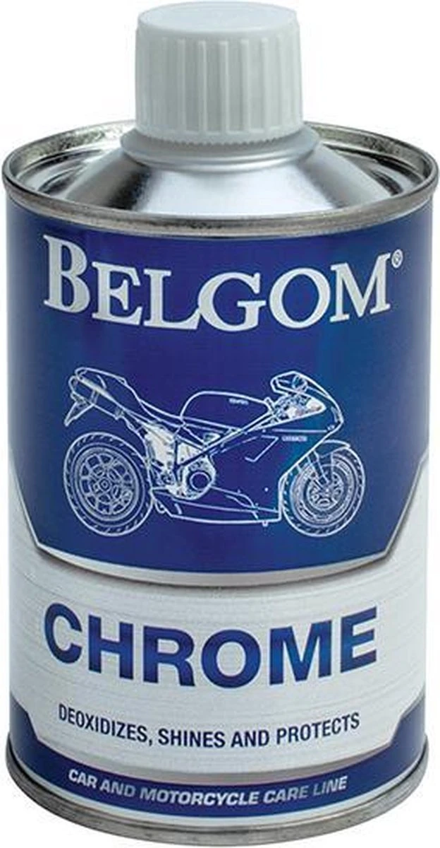 Belgom Chrome Chroom Poets 250ml Belgom Chrome Chroom Poets 250ml -Winkel Voor Schoonmaakartikelen