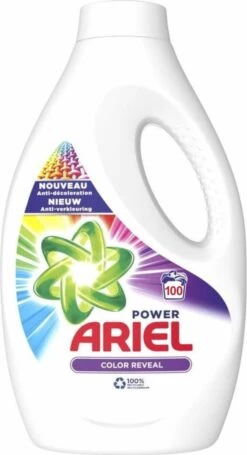 Winkel Voor Schoonmaakartikelen 19 Ariel Vloeibaar Wasmiddel Kleur Color - 5x20 Wasbeurten - Voordeelverpakking