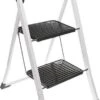 Excellent Houseware Inklapbare Keukentrap - 2 Treden - Tot 150kg - Metaal -Winkel Voor Schoonmaakartikelen 699x1200