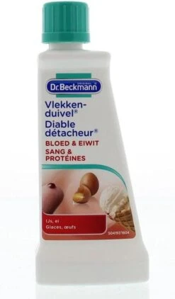 Dr. Beckmann Vlekkenduivel Bloed & Eiwit 50 Ml -Winkel Voor Schoonmaakartikelen 703x1200