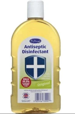 Dr Johnsons Ontsmettingsmiddel - 6 X 500ml Voordeelverpakking - Dettol Antiseptic Alternatief -Winkel Voor Schoonmaakartikelen 788x1200