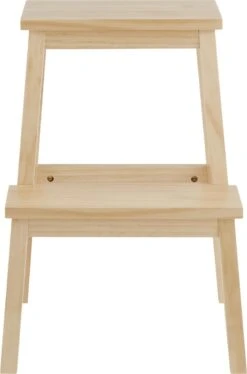 Houten Opstapje - Krukje Met 2 Niveaus - Bruin -Winkel Voor Schoonmaakartikelen 793x1200 3