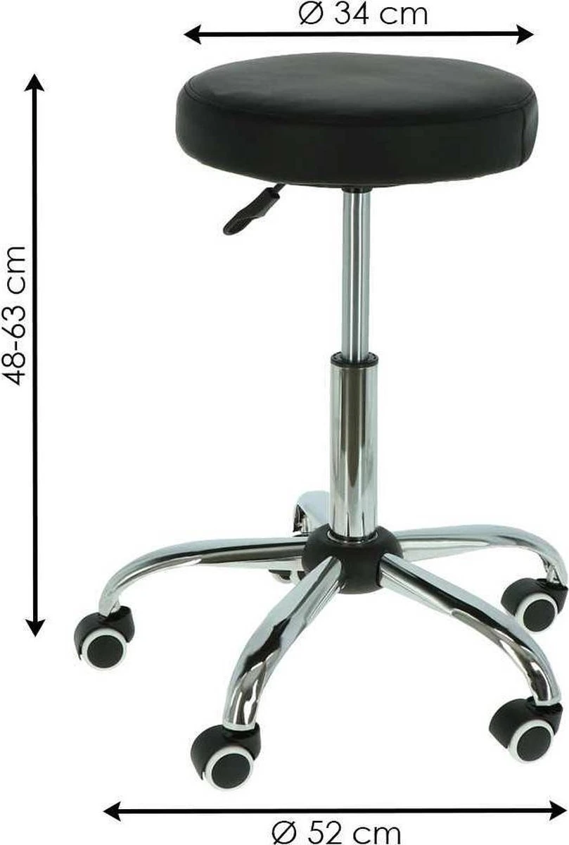 Alora Tabouret op wielen - Zadelkruk - Zwart - kruk – kapperskruk - Draaikruk - Werkkruk - Verstelbaar Alora Tabouret Op Wielen - Zadelkruk - Zwart - Kruk – Kapperskruk - Draaikruk - Werkkruk - Verstelbaar -Winkel Voor Schoonmaakartikelen 809x1200 1