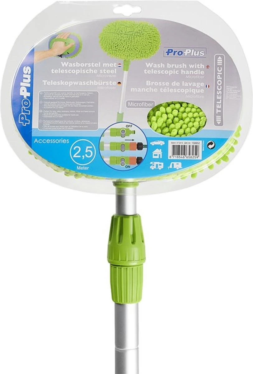 Pro Plus Wasborstel Chenille - Telescopische Steel - Uitschuifbaar tot 2.50 meter PROPLUS Pro Plus Wasborstel Chenille - Telescopische Steel - Uitschuifbaar Tot 2.50 Meter -Winkel Voor Schoonmaakartikelen 813x1200 1