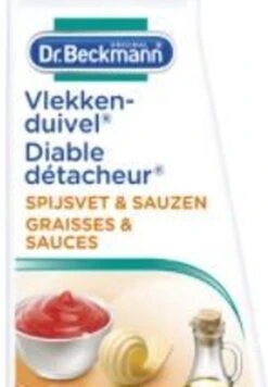 Dr. Beckmann Vlekkenduivel Spijsvet & Sauzen 50 Ml -Winkel Voor Schoonmaakartikelen 833x1200