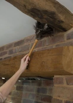 Plumeau Met Struisvogelveren, Bruin - KitchenCraft | Living Nostalgia -Winkel Voor Schoonmaakartikelen 856x1200 2