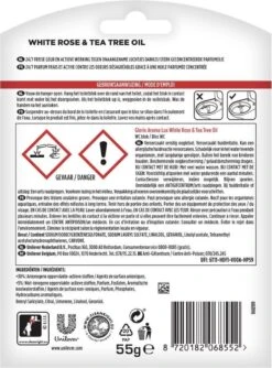Glorix Aroma Lux Toiletblokken White Rose & Tea Tree Oil - 9 X 55g - Voordeelverpakking 4 Glorix Aroma Lux Toiletblokken White Rose & Tea Tree Oil - 9 X 55g - Voordeelverpakking -Winkel Voor Schoonmaakartikelen 888x1200