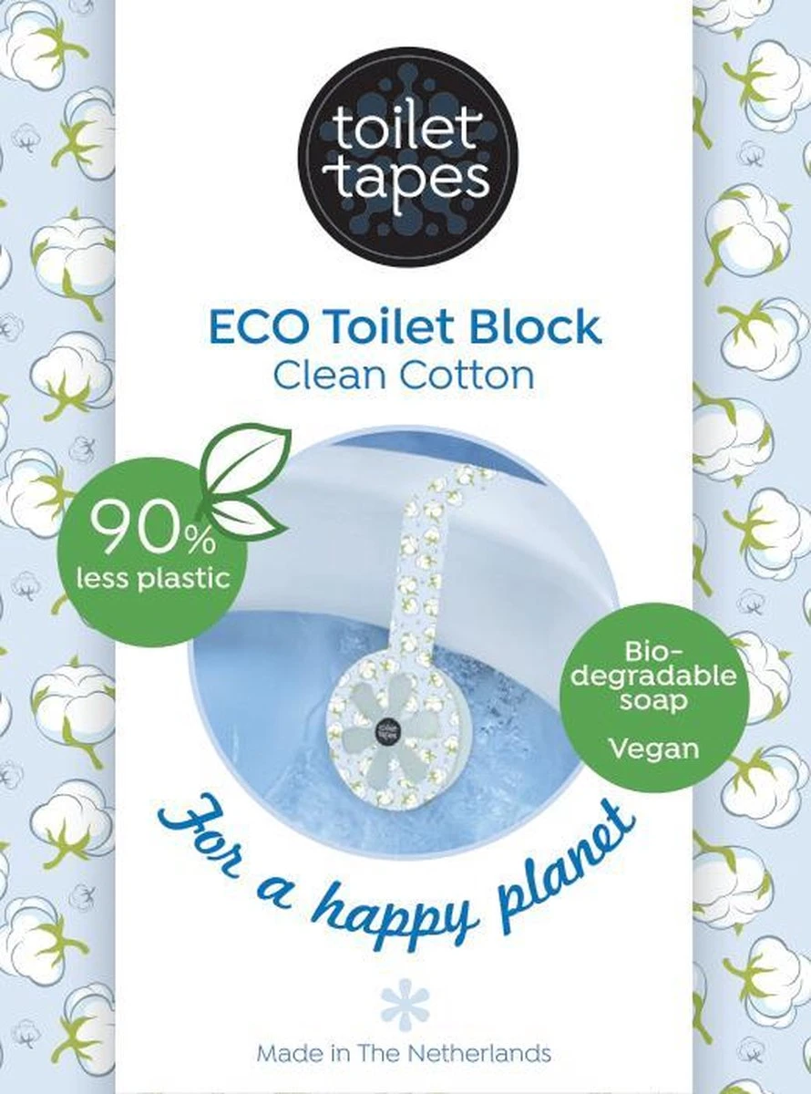 Toilet Tapes - Clean Cotton - voordeelverpakking - 14 stuks Toilet Tapes - Clean Cotton - Voordeelverpakking - 14 Stuks -Winkel Voor Schoonmaakartikelen 890x1200 1