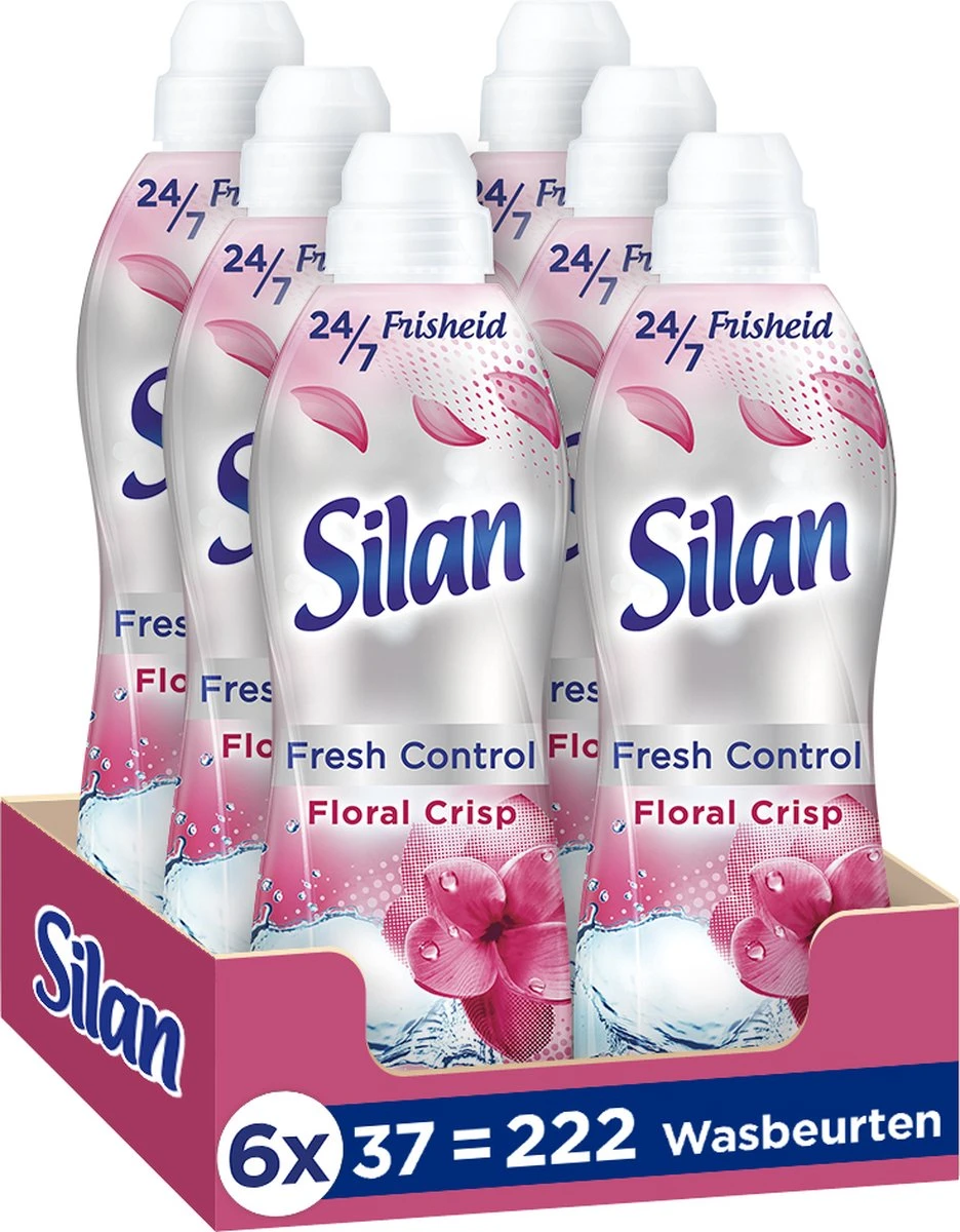 Silan Floral Crisp Wasverzachter - 6 x 37 wasbeurten - Voordeelverpakking Silan Floral Crisp Wasverzachter - 6 X 37 Wasbeurten - Voordeelverpakking -Winkel Voor Schoonmaakartikelen 936x1200 3