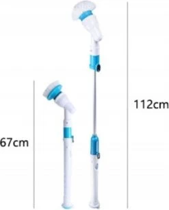 Merkloos Elektrische Schoonmaakborstel - Draadloos - 3 Opzetstukken - Oplaadbaar - Schrobber - Poetsmachine - Schoonmaak Middelen - Schoonmaak Borstel - Schrobborstel - Badkamer / Keuken - Poetsmachine - Polijstmachine - Reinigingsborstel 6 Merkloos Elektrische Schoonmaakborstel - Draadloos - 3 Opzetstukken - Oplaadbaar - Schrobber - Poetsmachine - Schoonmaak Middelen - Schoonmaak Borstel - Schrobborstel - Badkamer / Keuken - Poetsmachine - Polijstmachine - Reinigingsborstel -Winkel Voor Schoonmaakartikelen 970x1200 5