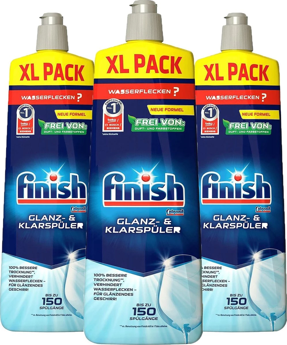Finish Naspoelmiddel Glansspoelmiddel Regular Vaatwasmiddel - 3x 750 ml Finish Naspoelmiddel Glansspoelmiddel Regular Vaatwasmiddel - 3x 750 Ml -Winkel Voor Schoonmaakartikelen 997x1200 3